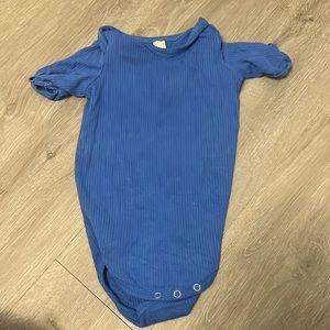 Kate Quinn Body suit Onesie Modal Soft Short Sleeve Baby Blue Boy